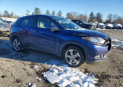 2017 Honda Hr-V Ex z USA, uszkodzony, nr VIN 3CZRU6H53HM719258
